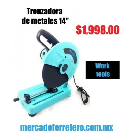 TRONZADORA DE METAL 14  2100 W WORKS TOOLS COS14/120M